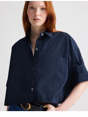 TWP NEXT EX SHIRT
IN SUPERFINE COTTON MIDNIGHT P